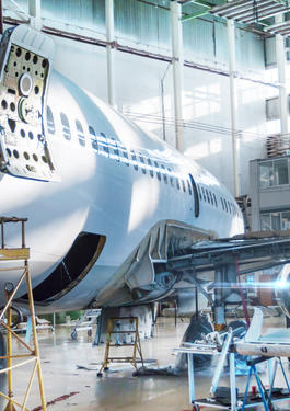 Flugzeug Rohbau