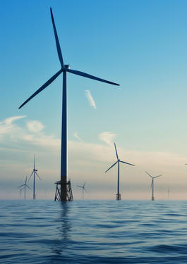 Windpark offshor