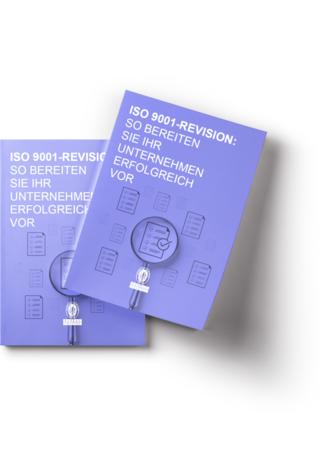 Vorschaubild des Whitepapers: "ISO 9001-Revision: So bereiten Sie Ihr Unter­nehmen erfolgreich vor"